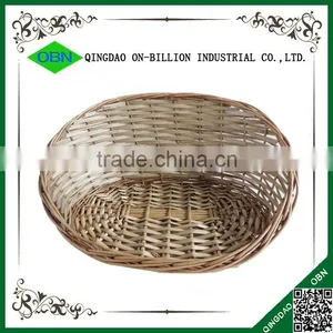 Cheap Handmade Undressed Wicker Dog Bed thumbnail-2