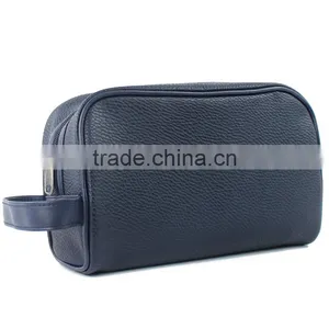 Travel PU Cosmetic Bag Washing Bag Mens Leather Toiletry Bag for Men thumbnail-1