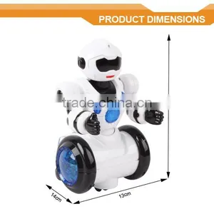 Bump and go Battery Operated Light up Dancing Robot Toy thumbnail-5