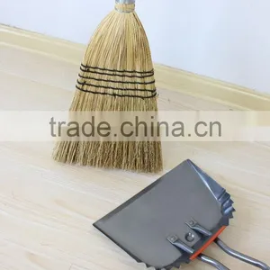 Homeuse Wood Handle Corn Broom thumbnail-3