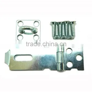Zinc Finished Door Hardware Padlock Clasp Hasp and Staple 2", Regular Hasps and Staple thumbnail-1
