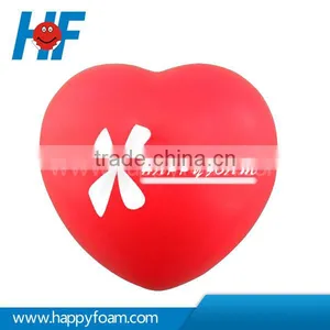 PU Promotional Heart Shaped Pipe Stress Relievers thumbnail-1