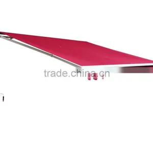 2.5x2M Waterproof Porch Retractable Manual Patio Awnings thumbnail-2