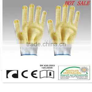 CR 13G Nylon Gloves,both Sides With PVC Dots thumbnail-1