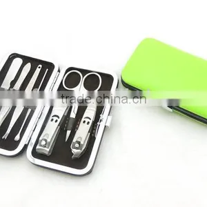 PU Case Manicure Set / 7pcs Men's Pedicure Set thumbnail-2