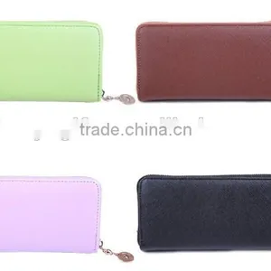 2015 Promotional Women Wallet Handmade Leather Wallet Fashion Purse For Women thumbnail-4