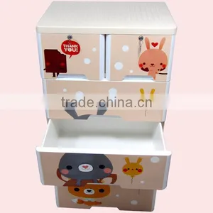5 Layers Baby Plastic Cabinet thumbnail-5