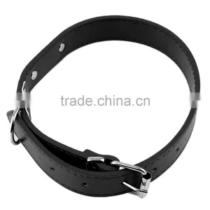 1 Pcs PU Leather Dog Pet Cat Puppy Collar Neck Buckle Adjustable Safety Belt thumbnail-5