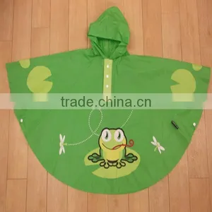 Custom Logo Kids Rain Poncho/cute Pvc Rain Poncho thumbnail-2