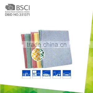 Folded Needle Punched Nonwoven High Water Absorption Cloth Disposable Restaurant Washable Dish Cloths thumbnail-1