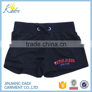 Lady Summer Sex Black Beach Short Pant thumbnail-1