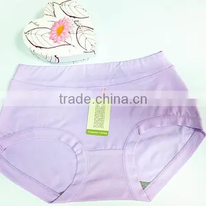 Young Girl Panty Cotton Fabric Cheap Women Underwear thumbnail-1