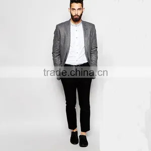 Reclaimed Vintage Smart Custom Shirt With Grandad Collar thumbnail-4
