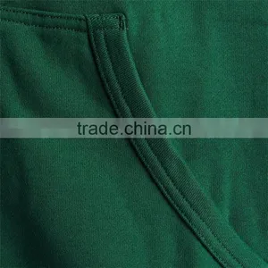 Men Stylish Green Zip up Hoodie Wholesale Blank Pullover Hoodies thumbnail-4