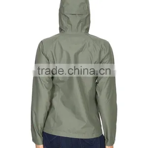 Women Lightweight Packable Waterproof Rain Jacket thumbnail-3