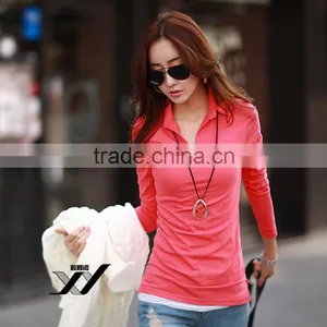 Womens Girl Fashion Polo Tshirt thumbnail-5