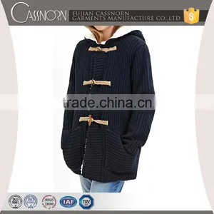 Fashion High Quality Women Long Cardigan Sweater thumbnail-2
