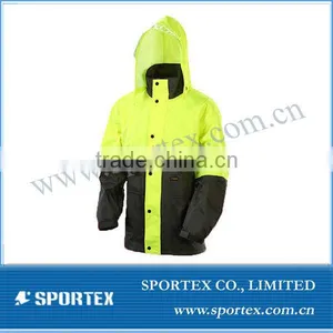 2015 Safety Rain Coat, New High Visibility Industrial Rain Wear#YR-117 thumbnail-1