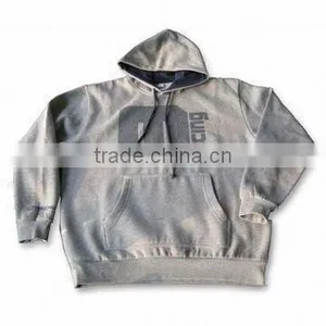 Men's Pullover With Screen Printing and Hood thumbnail-1