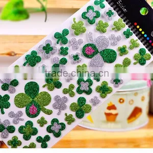 Die-cut Different Shape Sticker Custom Glittle / Pvc Sticker Cheap Children Carton Sticker for Decoration thumbnail-4