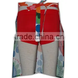 Wholesale Promotional Factory Price Customized Polyester Mixed Waist Half Aprons for Women thumbnail-4