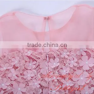 Flower Girl Dresses Pink Beautiful Evening Dresses thumbnail-6
