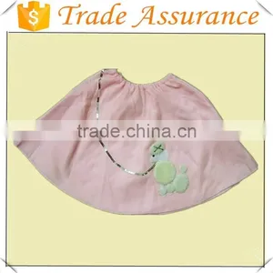 Latest Pink Felt Dog Girl Dress thumbnail-1