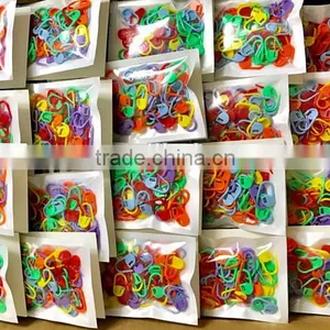 50 PCSMixed Color Corchet Sewing Knitting Ring/Stitch Closed Maker thumbnail-3