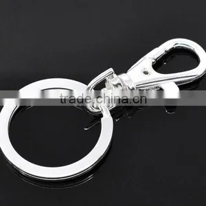 Custom Cheap Silver Plated Lobster Claw Clasps With Key Rings 7cm thumbnail-1