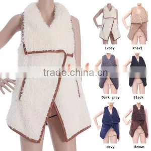Wholesale Woman and Children Reversible Vest thumbnail-4
