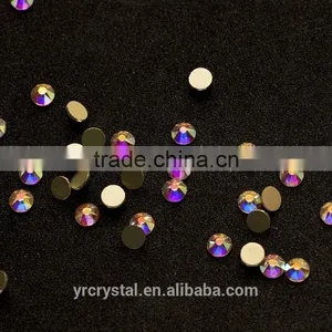 Bling Bling 16 Cuts Rhinestones Non Hotfix Flatback Crystal AB for Nails and Clothing thumbnail-4