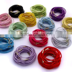 Color Hair Tie Without Metal thumbnail-3