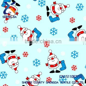 CVC Reactive Printed Cartoon Printed Flannel thumbnail-1