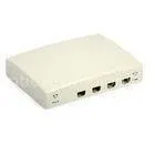 FTTH / FTTx Plastic 4 Cores Fiber Optic Distribution / Terminal Box thumbnail-1