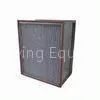 High Temp Clean Room Hepa Filters H13 / H14 With Galvanized Steel Frame thumbnail-1