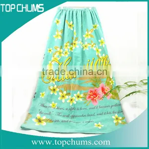 Yiwu Factory Custom Printed Sheared Sexy Towel Dress thumbnail-1