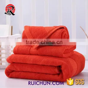 Wholesale Soft Red Bamboo Bath Towel Set 600gsm on Sale thumbnail-1