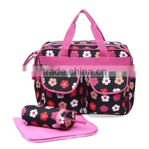 3pcs Nappy Maternity Handbag Baby Tote Diaper Organizer Bag thumbnail-5