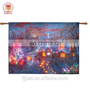 Hot Sell Digital Printing Home Decor Printed Wall Tapestry Cheap thumbnail-1