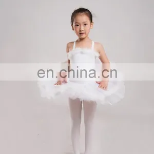 Hot Sale White Swan Lake Ballet Tutu Costumes thumbnail-1