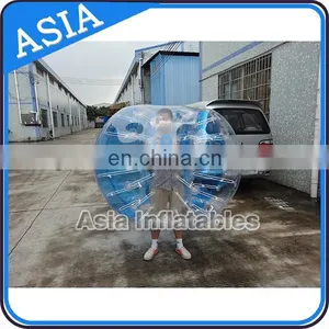 Half Color Giant Inflatable Human Size Bubble Ball TOP Quality Bumper Knocker Ball for Adult thumbnail-1