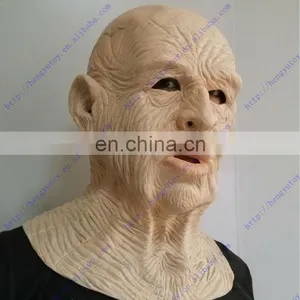 2013 The Highest Selling Character Celebrity Party Old Man Mask for Fancy Dress Ideal Classic Cosplay Latex Halloween Mask thumbnail-1
