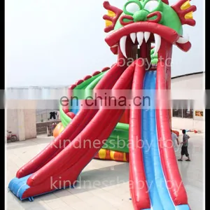 Commercial Inflatable Water Slides,inflatable Water Pool Slide,three Lane Water Park Slide for Sale thumbnail-1