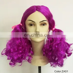 Lolita Purple Pigtail Party Cute Wigs P-W208 thumbnail-1