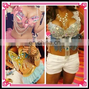 Aidocrystal Adult Belly Dance Dresses Belly Dance Performing Training Costumes thumbnail-1