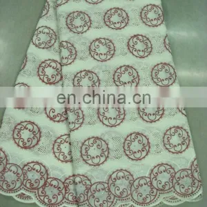 Swiss Embroidery Cotton Lace(A-40-8) thumbnail-1