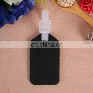 BSCI Assorted Color Tag Plastic Holder Key ID Name Label Tags Split Keyring thumbnail-2
