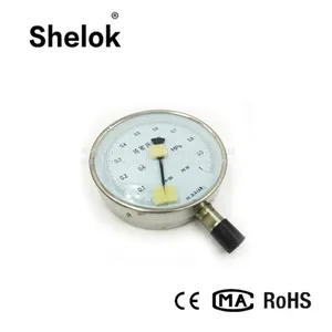 High Precision Stainless Steel Pressure Gauge Manometer Price thumbnail-2