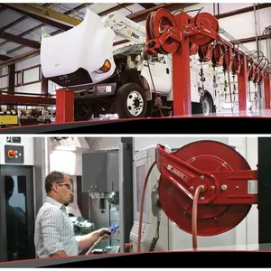 TW7450 OLP Spring Retractable Gas Welding Hose Reel Included 50 Feets Host Cable Reels thumbnail-4