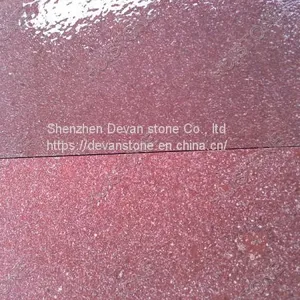 Red Prophyry Granite Polished Floor Tiles thumbnail-3